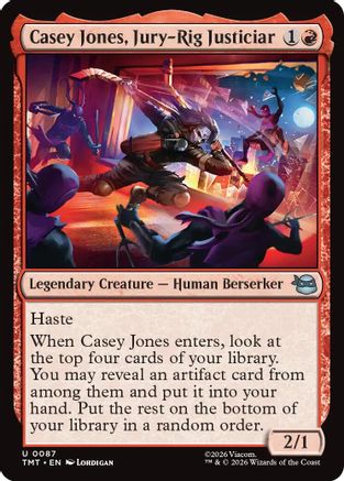 Casey Jones, Jury-Rig Justiciar (TMT-087) - Teenage Mutant Ninja Turtles | Grognard Games