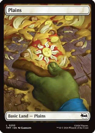 Plains (0253) (TMT-253) - Teenage Mutant Ninja Turtles Foil | Grognard Games