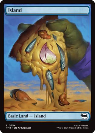 Island (0254) (TMT-254) - Teenage Mutant Ninja Turtles Foil | Grognard Games