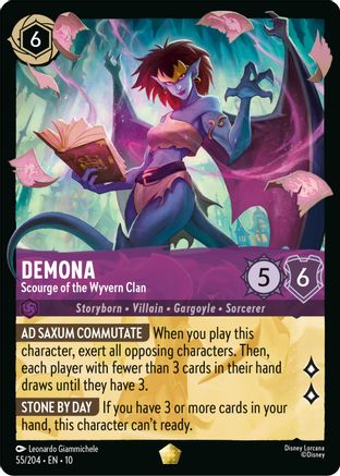 Demona - Scourge of the Wyvern Clan (55/204) - Whispers in the Well | Grognard Games