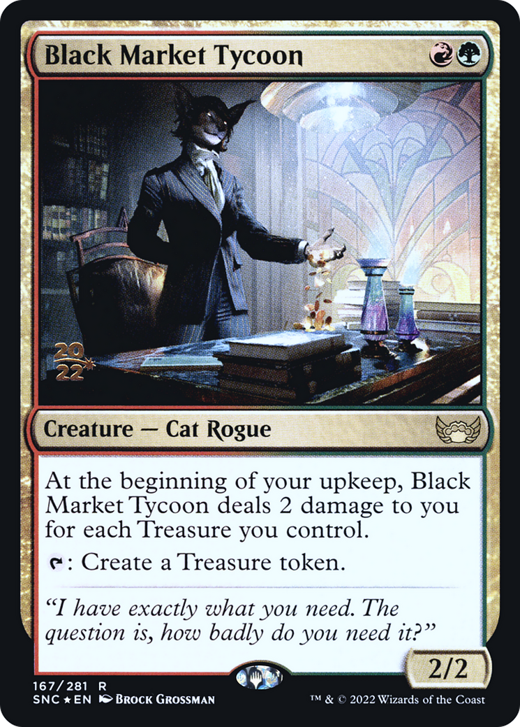 Black Market Tycoon [Streets of New Capenna Prerelease Promos] | Grognard Games