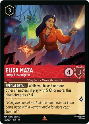 Elisa Maza - Intrepid Investigator (122/204) - Whispers in the Well | Grognard Games