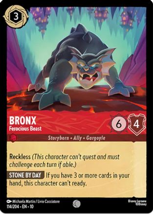 Bronx - Ferocious Beast (114/204) - Whispers in the Well Cold Foil | Grognard Games