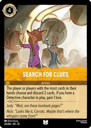 Search For Clues (26/204) - Whispers in the Well | Grognard Games