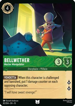 Bellwether - Master Manipulator (82/204) - Whispers in the Well Cold Foil | Grognard Games