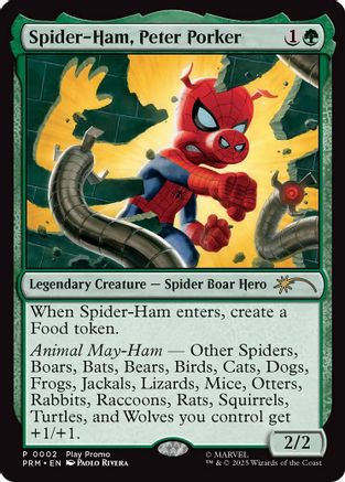 Spider-Ham, Peter-Porker (PLAY-002) - Play Promos | Grognard Games