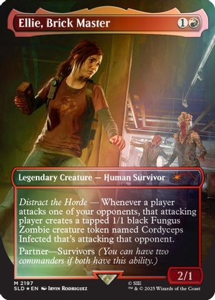 Ellie, Brick Master (Rainbow Foil) (SLD-2197) - Secret Lair Drop Series Foil | Grognard Games