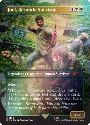 Joel, Resolute Survivor (Rainbow Foil) (SLD-2198) - Secret Lair Drop Series Foil | Grognard Games