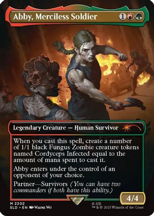 Abby, Merciless Soldier (SLD-2202) - Secret Lair Drop Series | Grognard Games