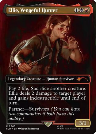 Ellie, Vengeful Hunter (SLD-2203) - Secret Lair Drop Series | Grognard Games