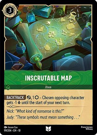 Inscrutable Map (99/204) - Whispers in the Well | Grognard Games