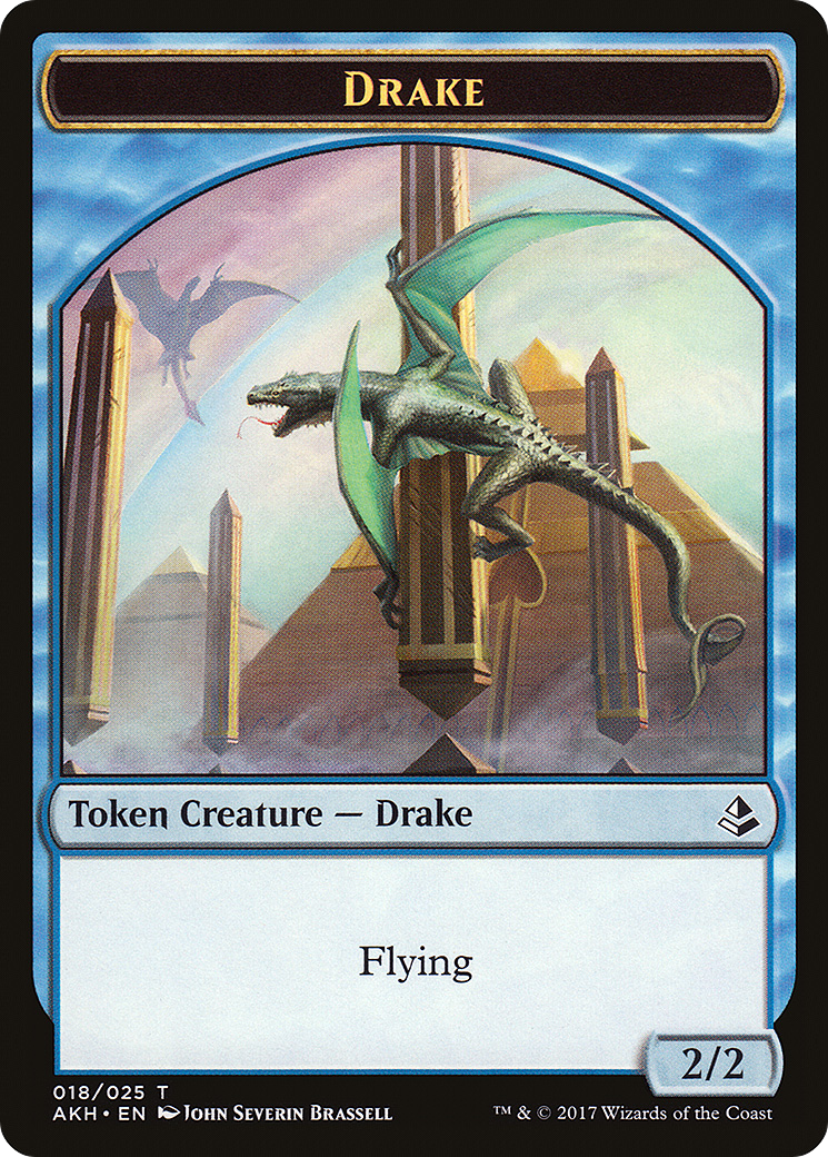 Drake (AKH-018) - Amonkhet Tokens Foil | Grognard Games