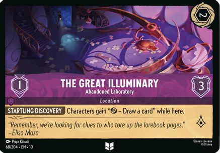 The Great Illuminary - Abandoned Laboratory (69/204) - Whispers in the Well Cold Foil | Grognard Games