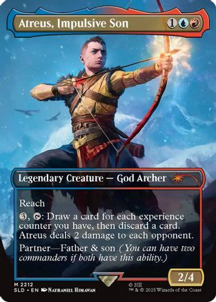 Atreus, Impulsive Son (SLD-2212) - Secret Lair Drop Series Foil | Grognard Games