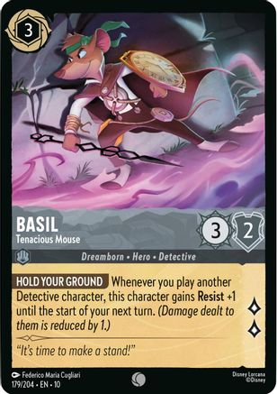 Basil - Tenacious Mouse (179/204) - Whispers in the Well | Grognard Games