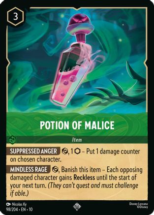 Potion of Malice (98/204) - Whispers in the Well | Grognard Games