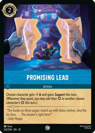Promising Lead (162/204) - Whispers in the Well Cold Foil | Grognard Games