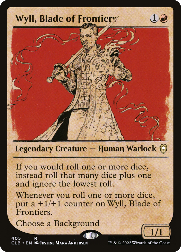 Wyll, Blade of Frontiers (Showcase) [Commander Legends: Battle for Baldur's Gate] | Grognard Games