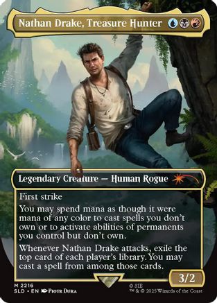 Nathan Drake, Treasure Hunter (SLD-2216) - Secret Lair Drop Series | Grognard Games