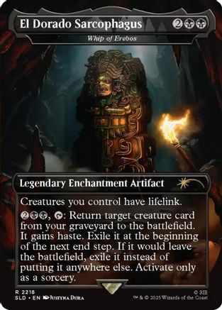 El Dorado Sarcophagus - Whip of Erebos (SLD-2218) - Secret Lair Drop Series | Grognard Games