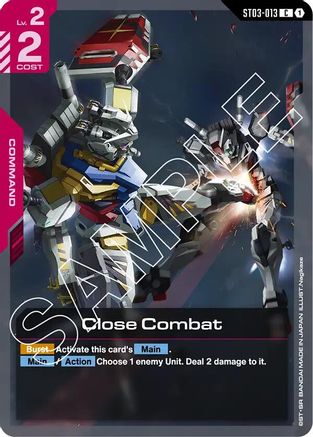 Close Combat - Starter Deck 06 Clan Unity (ST03-013) | Grognard Games