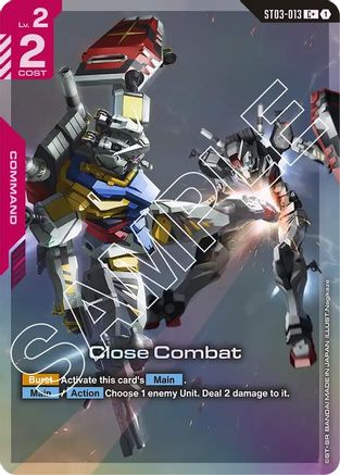 Close Combat (C+) - Starter Deck 06 Clan Unity (ST03-013) Holofoil | Grognard Games
