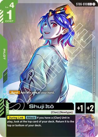 Shuji Ito (C+) - Starter Deck 06 Clan Unity (ST06-010) Holofoil