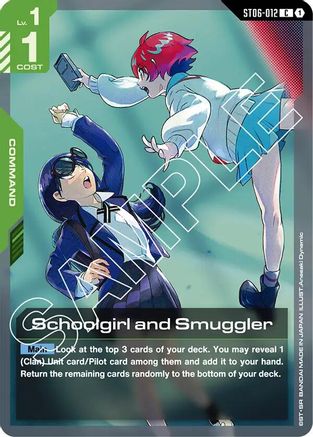 Schoolgirl and Smuggler - Starter Deck 06 Clan Unity (ST06-012) | Grognard Games