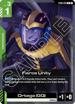 Fierce Unity - Starter Deck 06 Clan Unity (ST06-013) | Grognard Games