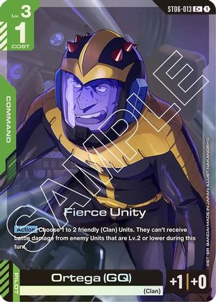 Fierce Unity (C+) - Starter Deck 06 Clan Unity (ST06-013) Holofoil | Grognard Games