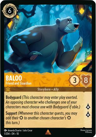 Baloo - Friend and Guardian (1/204) - Whispers in the Well | Grognard Games