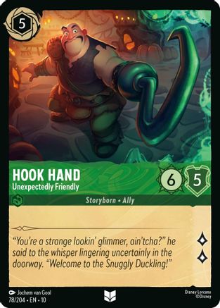 Hook Hand - Unexpectedly Friendly (78/204) - Whispers in the Well | Grognard Games