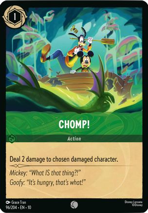 Chomp! (96/204) - Whispers in the Well Cold Foil | Grognard Games