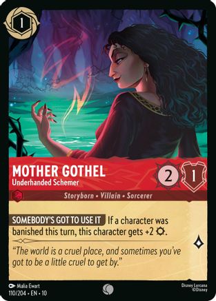 Mother Gothel - Underhanded Schemer (110/204) - Whispers in the Well | Grognard Games