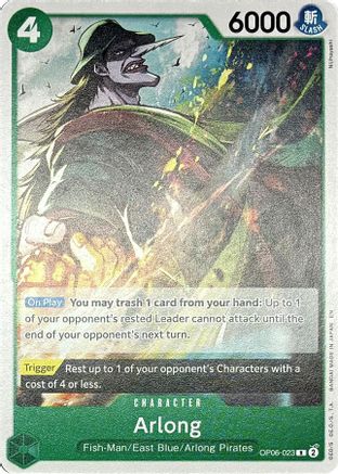 Arlong - OP06-023 (OP06-023) - Learn Together Deck Set | Grognard Games
