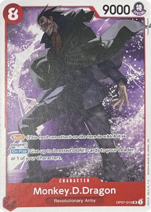 Monkey.D.Dragon - OP07-015 (OP07-015) - Learn Together Deck Set | Grognard Games
