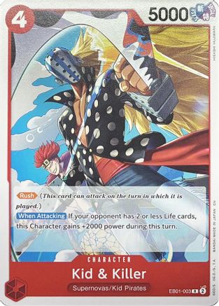 Kid & Killer - EB01-003 (EB01-003) - Learn Together Deck Set | Grognard Games