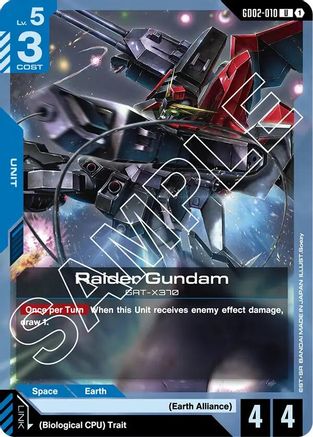 Raider Gundam - Dual Impact (GD02-010) | Grognard Games
