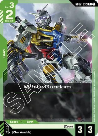 White Gundam - Dual Impact (GD02-032) | Grognard Games