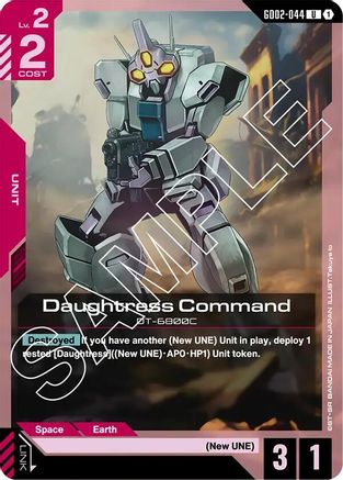 Daughtress Command - Dual Impact (GD02-044)