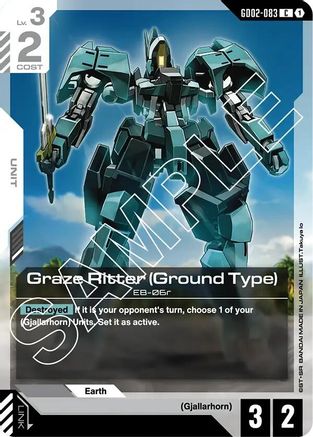 Graze Ritter (Ground Type) - Dual Impact (GD02-083) | Grognard Games