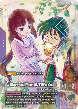 Garrod Ran & Tiffa Adill (R+) - Dual Impact (GD02-094) Holofoil