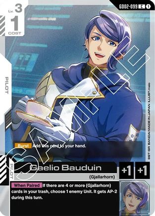 Gaelio Bauduin - Dual Impact (GD02-099)