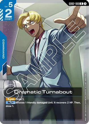 Dramatic Turnabout - Dual Impact (GD02-100) Holofoil
