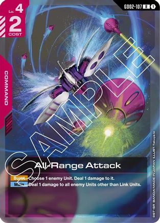 All-Range Attack - Dual Impact (GD02-107) Holofoil | Grognard Games