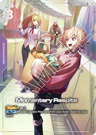Momentary Respite (R+) - Dual Impact (GD02-112) Holofoil