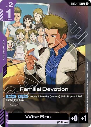 Familial Devotion - Dual Impact (GD02-115) | Grognard Games