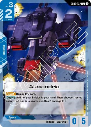 Alexandria - Dual Impact (GD02-122) | Grognard Games