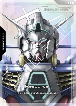 Resource (R-012) (C+) - Dual Impact (R-012) Holofoil