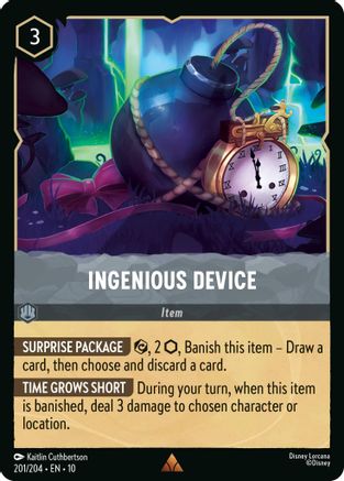 Ingenious Device (201/204) - Whispers in the Well Cold Foil | Grognard Games